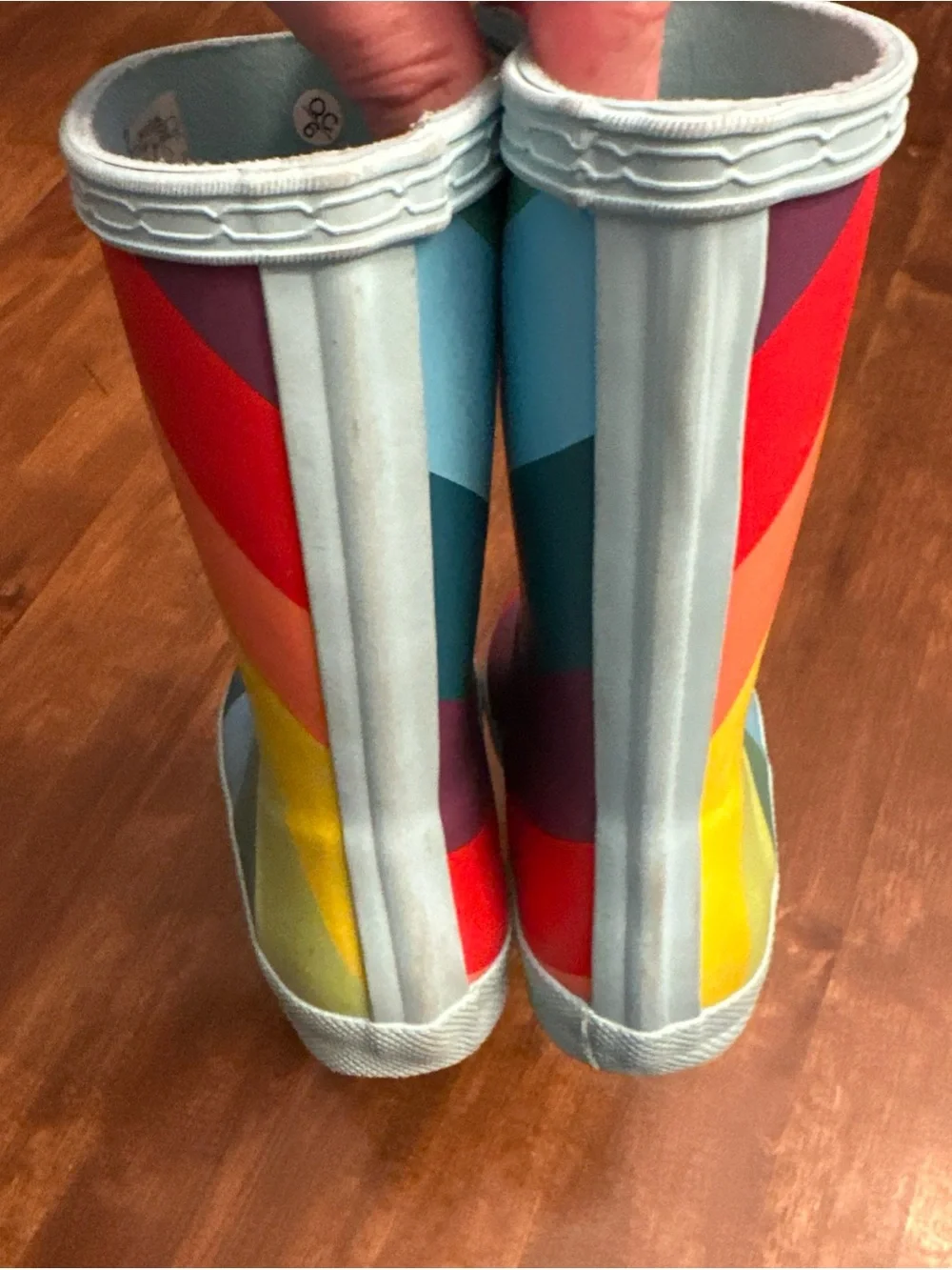 Hunter Rain Boots Kids Rainbow Size 8 / 9 (US) Colorful Rubber